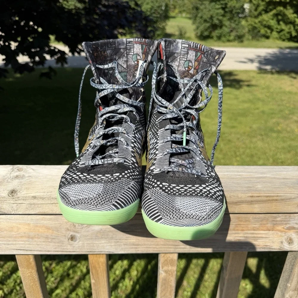 Nike Kobe 9 IX Elite Masterpiece 2014 Flyknit 630847-001 Men's Size 9.5 OG